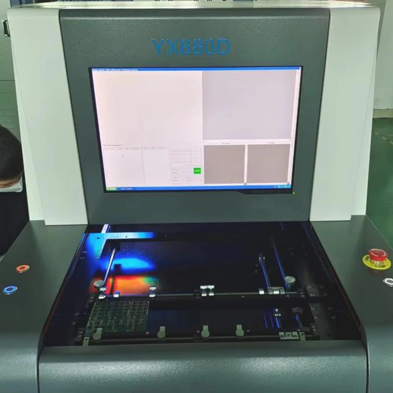 Inspeção de máquina SMT YX680D para linha de produção de escolha e colocação