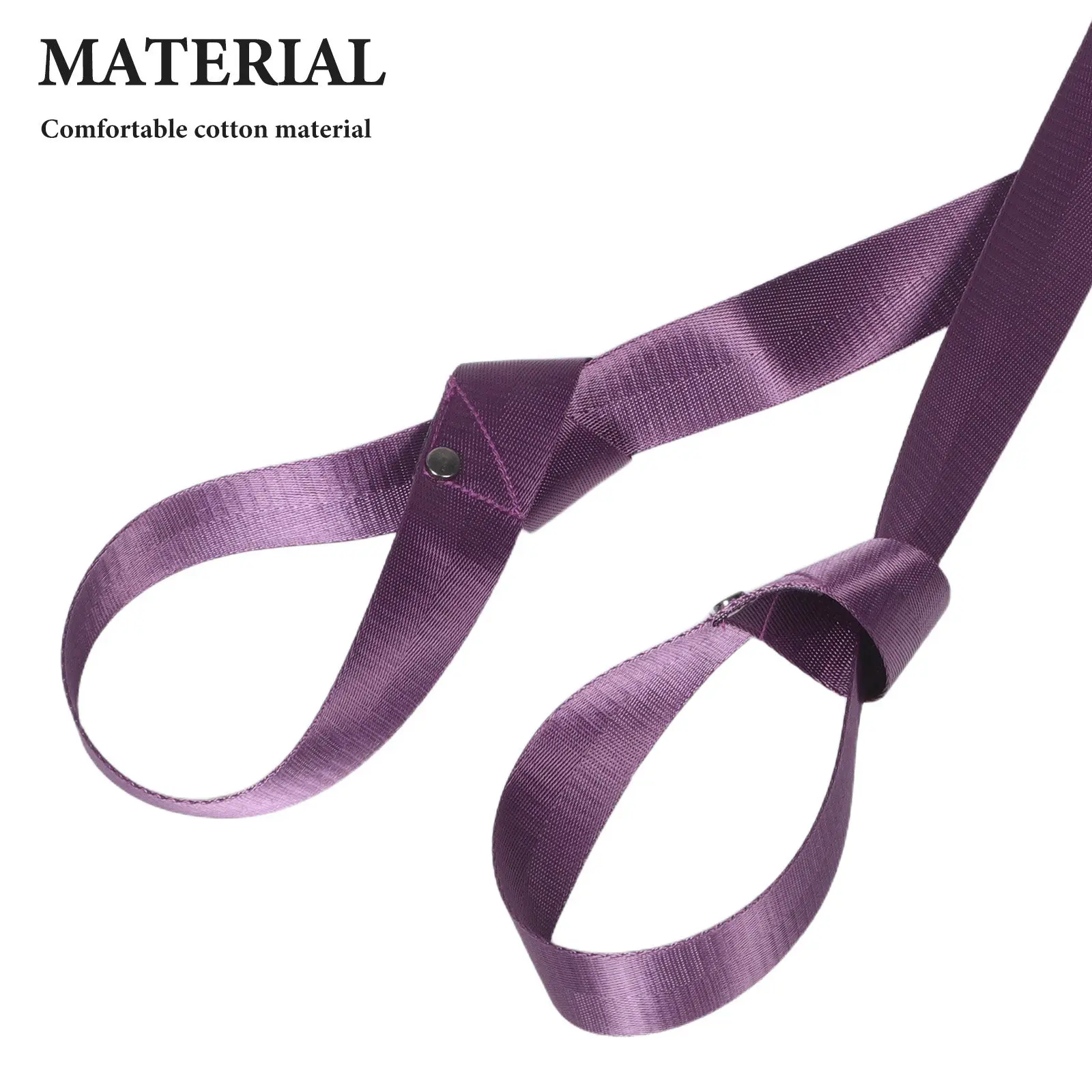 Yoga Mat Strap Cotton Adjustable Portable Sling for Yoga Pilates Training Fitness Carrier Band Outdoor Picnic Blanket Holder