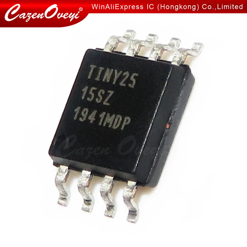 5pcs/lot ATTINY25-20SU ATTINY25-15SZ ATTINY25-20 ATTINY25 ATTINY25-15SU ATTINY25 SOP-8 In Stock