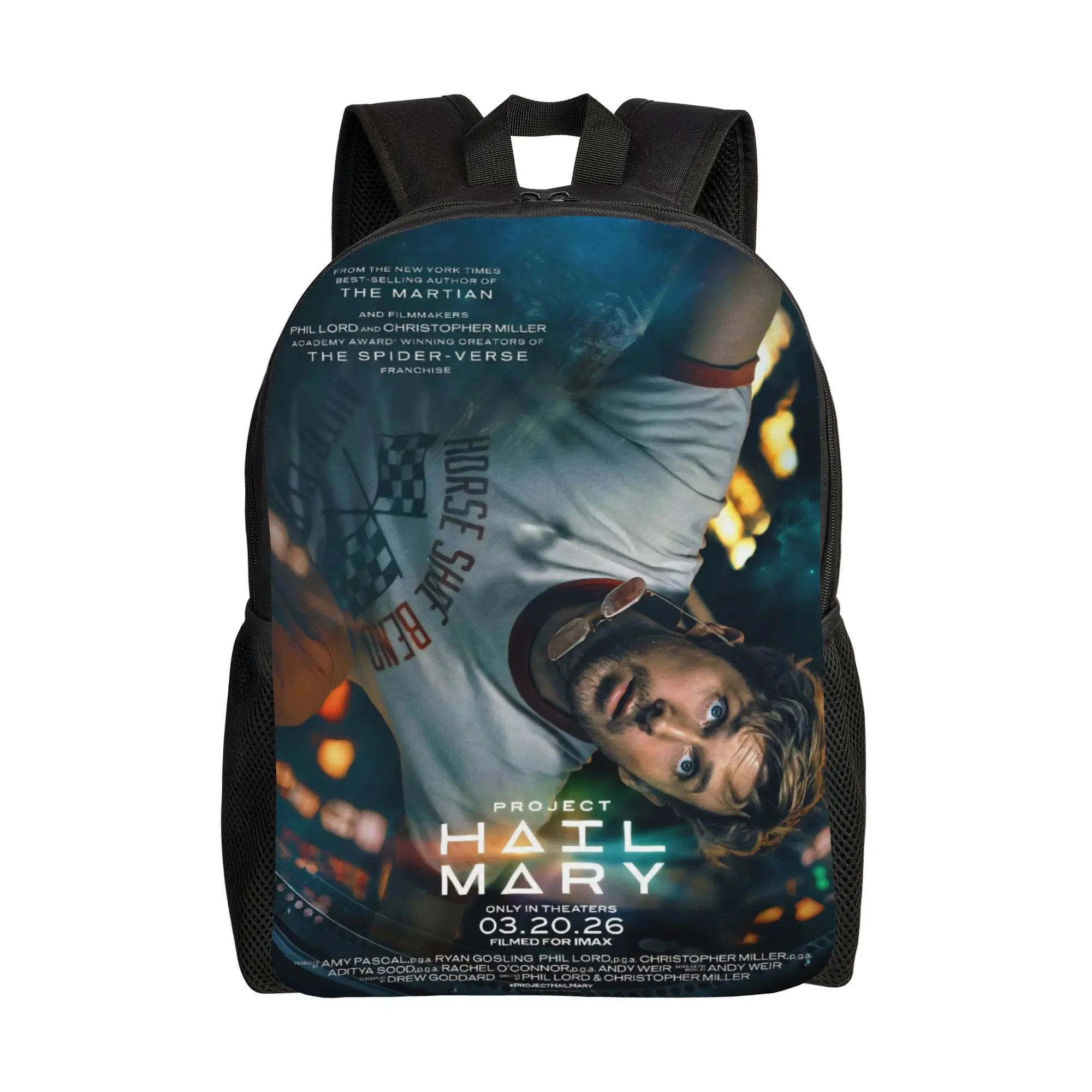 

Project Hail Mary 2026 Backpack for Men Women Teenage Student Business Daypack Rocky Alien College Shoulder Bag Durable