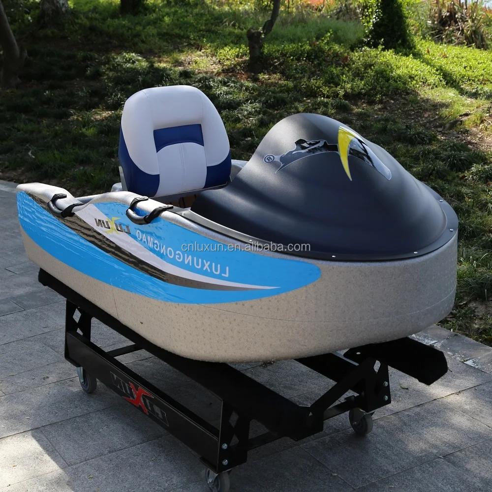 Custom Logo LUXUN LX-S900 Electric Kart Boat 52km/h Max Speed 82AH Battery EPP 15KW 150KG Load Water-Cooled