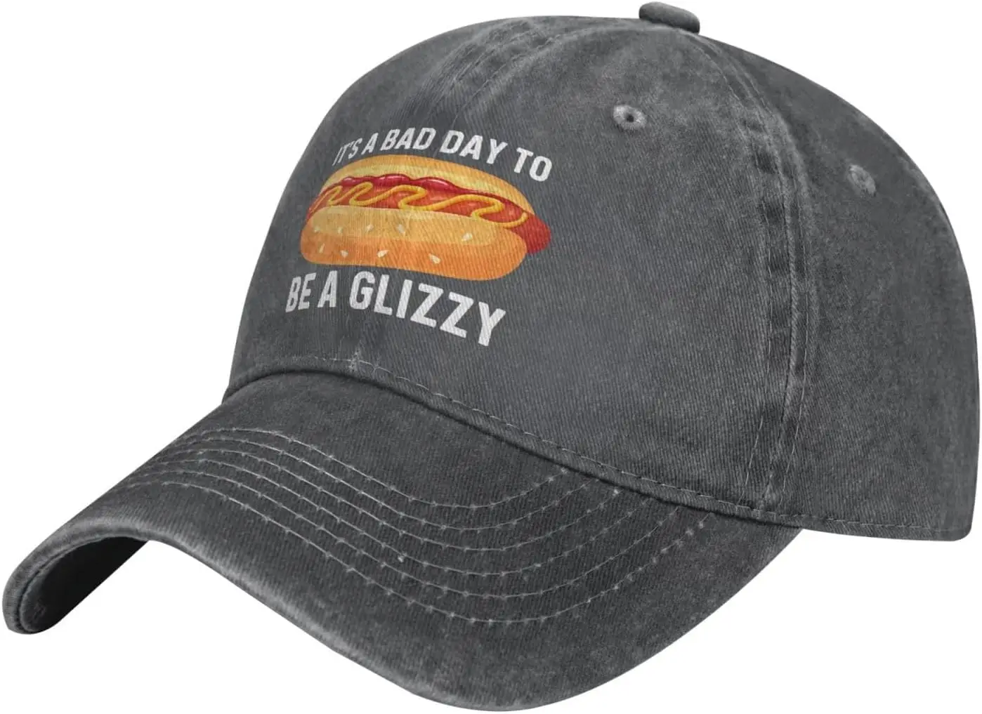 It’s A Bad Day to Be A Glizzy Hat Men Baseball Caps Graphic Hat