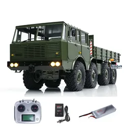 1/12 CROSSRC DC8 8X8 Electric RC RTR Off-road Military Truck Crawler Car Light Sound 2-Speed Transmission Ready to Run Vehicle