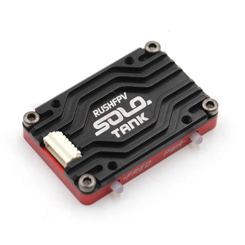 RUSH Solo Tank 5.8G VTX Video Transmitter CNC shell 1.6W High Power Built-in Microphone Heat Dissipation Structure For RC FPV