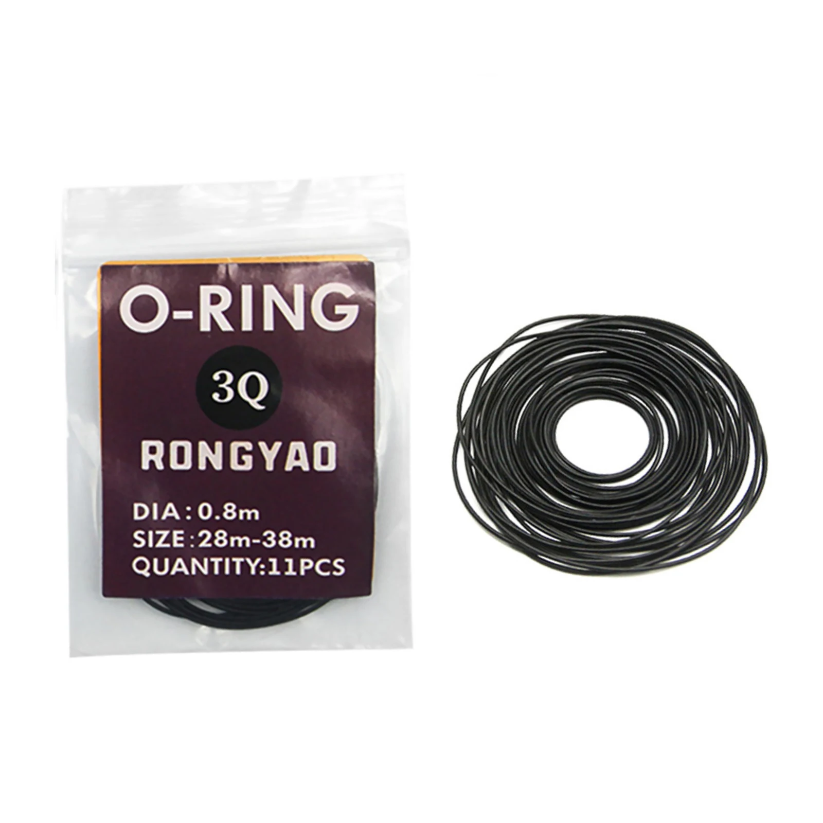 1 Pack 0.5/0.6/0.7/0.8mm Watch O-shaped Ring Rubber Watch Back Cover Gaskets Watch Repair Tool For Watchmaker Watch Accessories