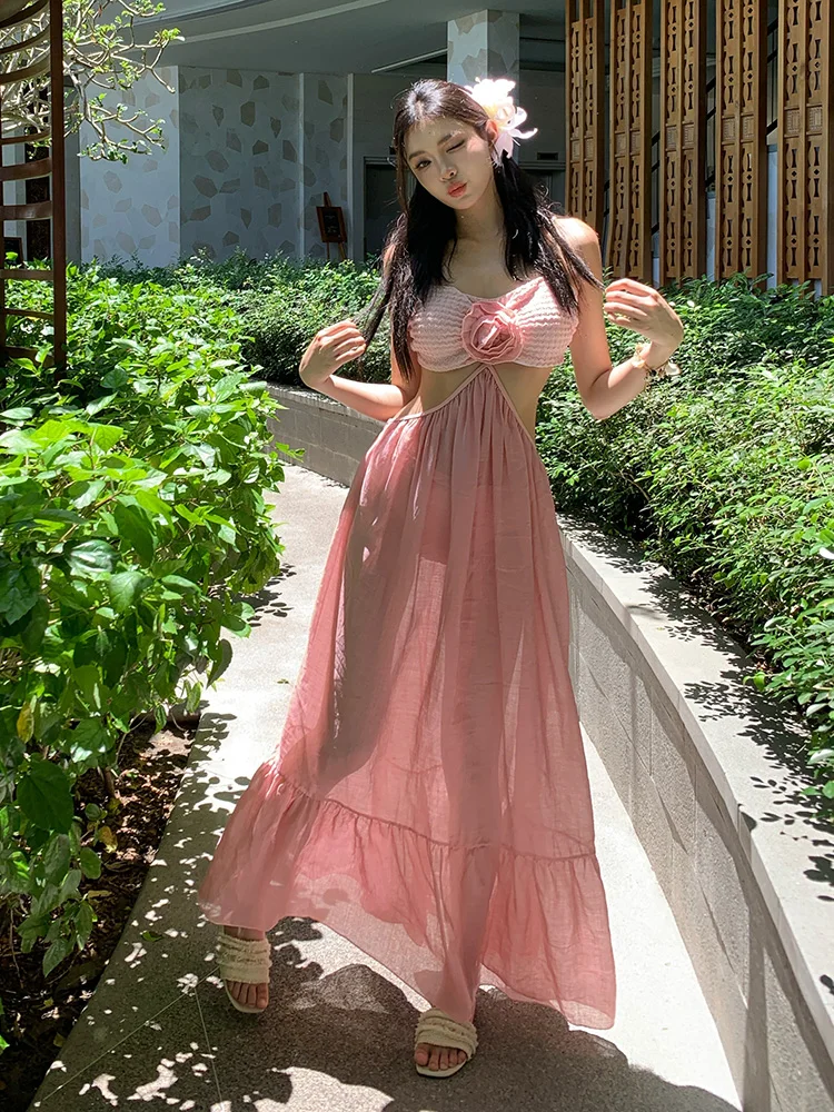 

Новый комплект бикини Tagkita 2025: Длинный топ и плавки, сказочный, невинно-соблазнительный, очень сексуальный, красивый купальник для островного отдыха