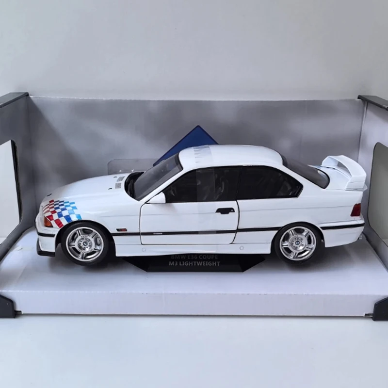 

SOLIDO 1/18 Scale M3 E36 COUPE Alloy Simulation Car Model Static Collection Decorated Holiday Gifts Toys Souvenir Gift