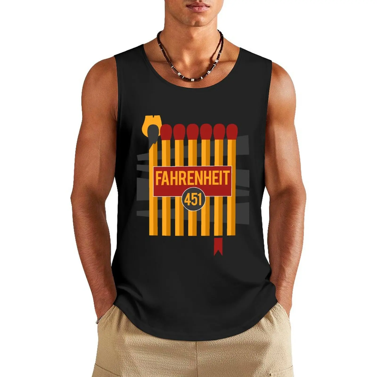 

Don't Burn, Read Them Tank Top mens designer clothes gym clothes men new in tops & t-shirt