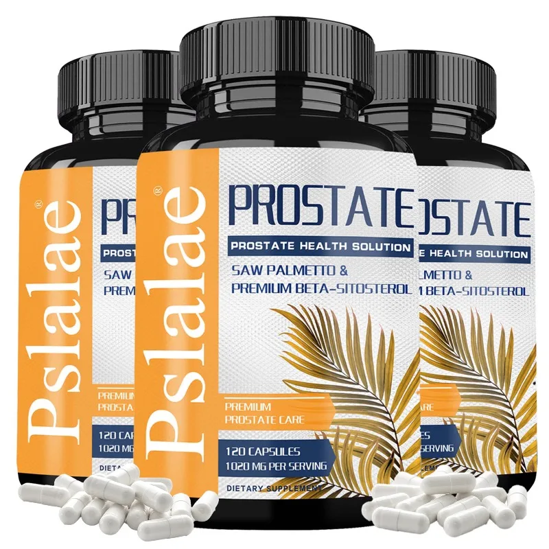 

Prostate Supplement with Saw Palmetto, Supports Male Urinary Tract Health, Herbal Health Supplement, 120 Vegetarian Capsules