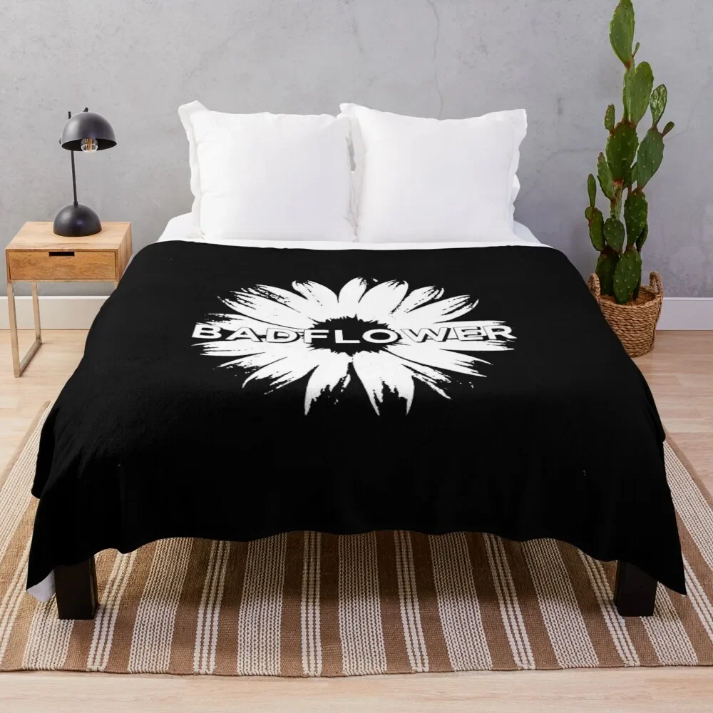 

Badflower Daisy Throw Blanket Blankets For Bed Decorative Throw Blankets