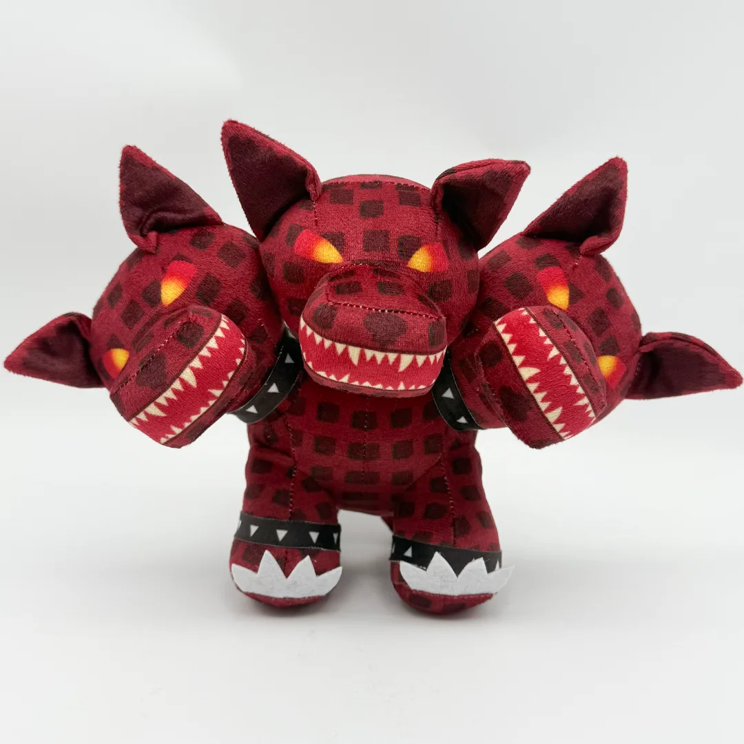 TreasuringU Neues Plants VS Brainrot Plüschtier Monster mit drei Köpfen Stoffpuppe Drache Brainrot-Puppe Spielzeug Geschenke – Detail 12