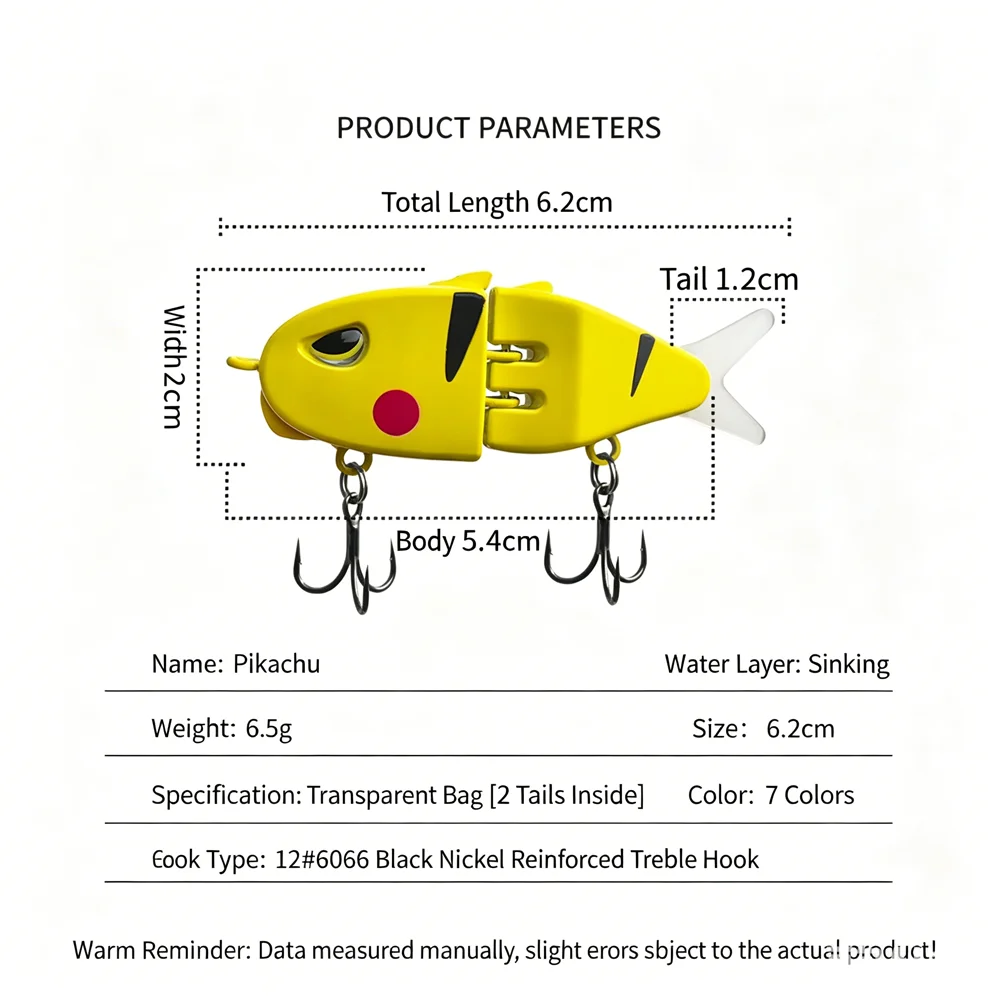 6.2cm 6.5g Swimbait Fishing Lu - Fishing Lure Popper recensie en prijs