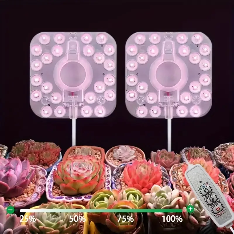 مصباح نمو يعمل بمنفذ USB ، تحت إضاءة الخزانة ، مؤقت 2 ، 4 ، 8 ساعات ، 4 مستويات من التعتيم ، مناسب للبذار والعصارة #6