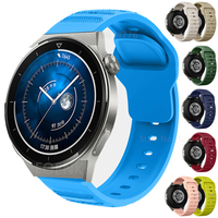 Smart Watch Band For Huawei Watch GT 3 Pro GT3 GT2 42 43 46mm Silicone Wrist Strap For Xiaomi Watch S1/S1 Active/Color2 Bracelet