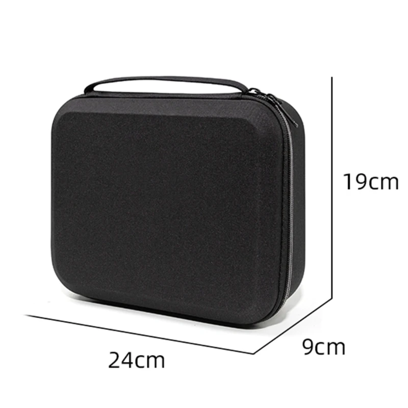 Carrying Case for DJI Action 4 Storage Case PU Leather Hard Case for DJI Osmo Action 4 Camera Accessories Handbag