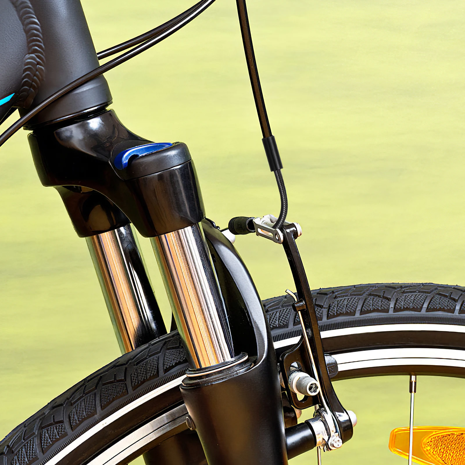 

2pcs Elbow Tube Bike Brake Catheter Universal Replaceable Inner Tube High Grade Material Smooth Flexible Durable Wear