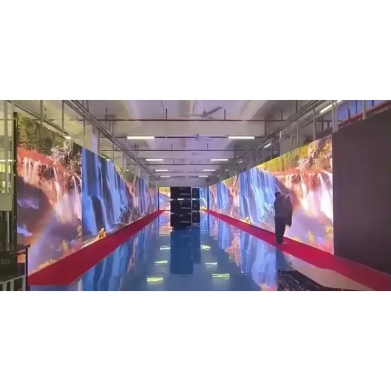 P4 Indoor Outdoor GOB LED Module Curved Full Color High Refresh Waterproof Flexible Panel