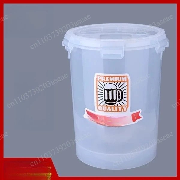 Transparent Fermentation Barrel [conical Bottom] Brewing Vessel V-shaped Tank Food Grade Thickened Wine Beer Keg
