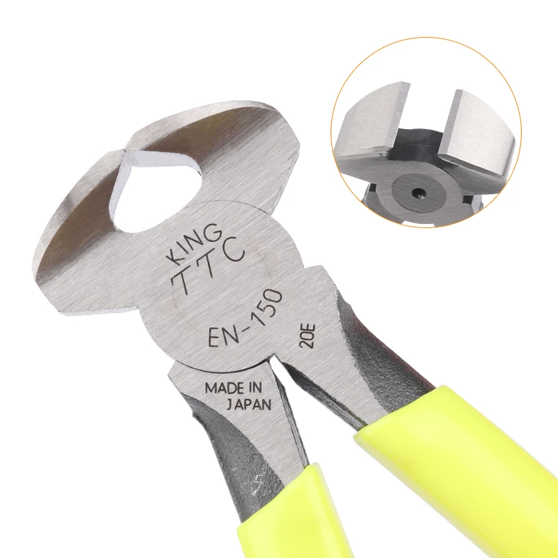 TSUNODA End Cutting Pliers Pincers Top Cutting Pliers for Craft Works Such As Sewing, Leather Crafting and So on Made in Japan