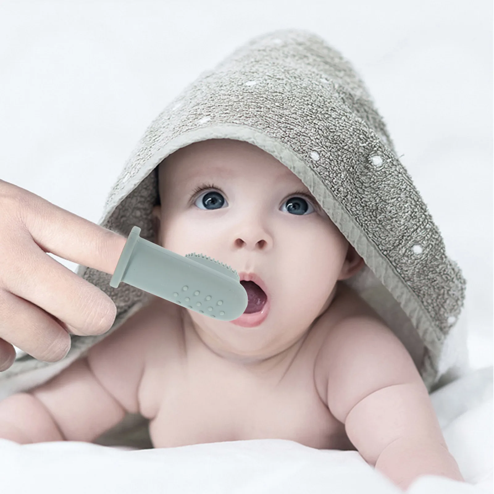 

3 Pcs Toothbrush Children's Infant Toothbrushes Silica Gel Newborn Oral Cleaner Kids