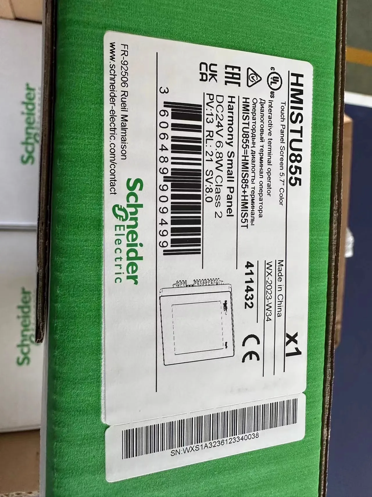 Layar Sentuh HMI Kapasitif 15 Inci Terbaru LMC058LF42 HMIST6400 HMIDT642 HMIDT732 HMIDT551 HMISTU855 HMIST6500 HMIST6600