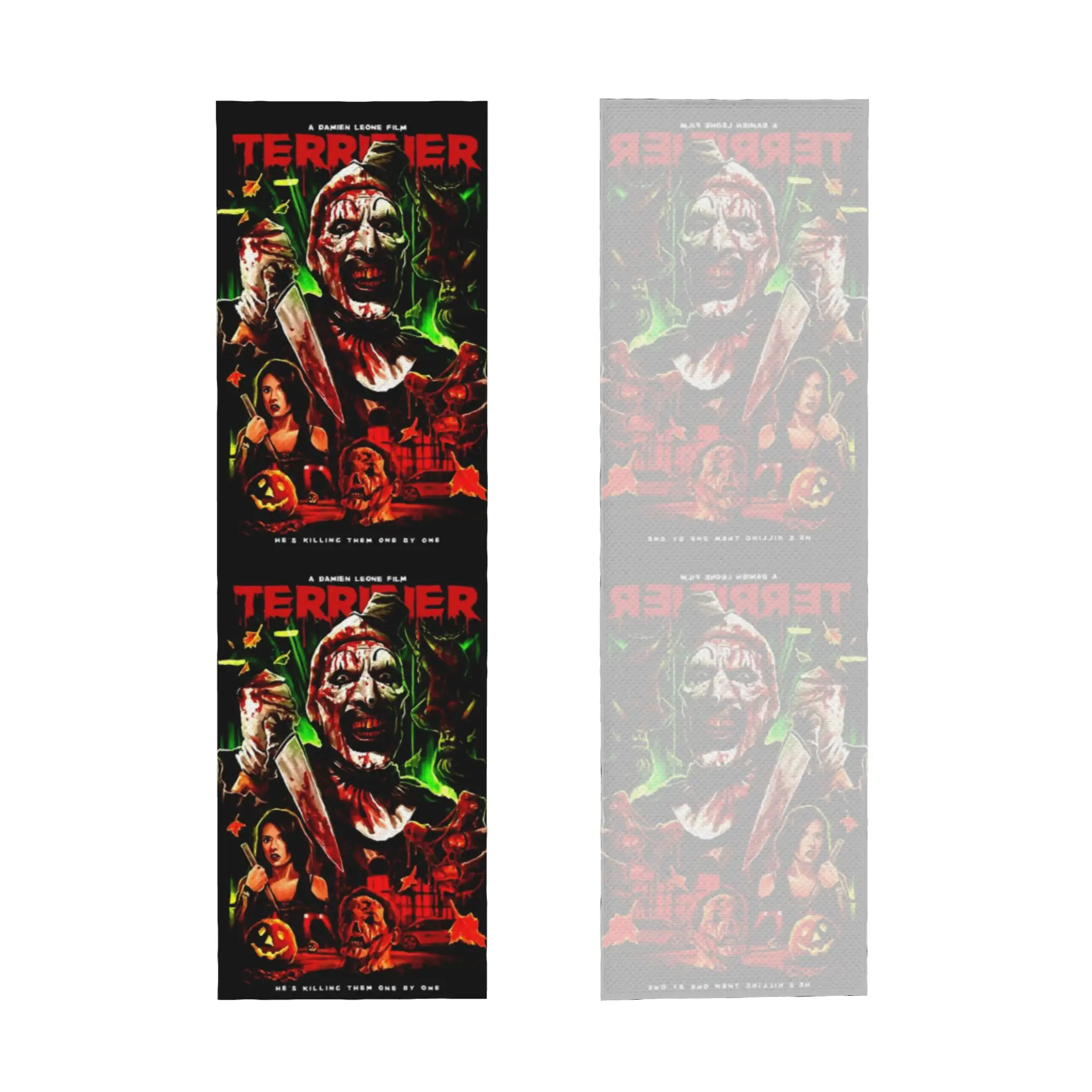 Terrifiers Movie Art Horror Slasher Halloween Cold Exercise Towel   Super Soft Breathable Instant Cooling Towel Swimming Towels