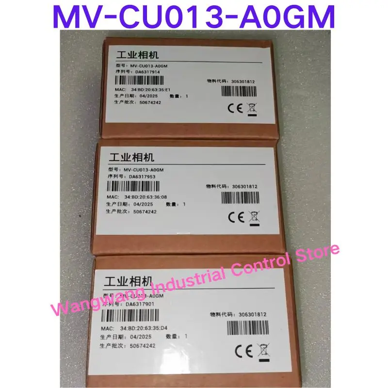 Brand-new Robot industrial camera MV-CU013-A0GC  MV-CU013-A0GM