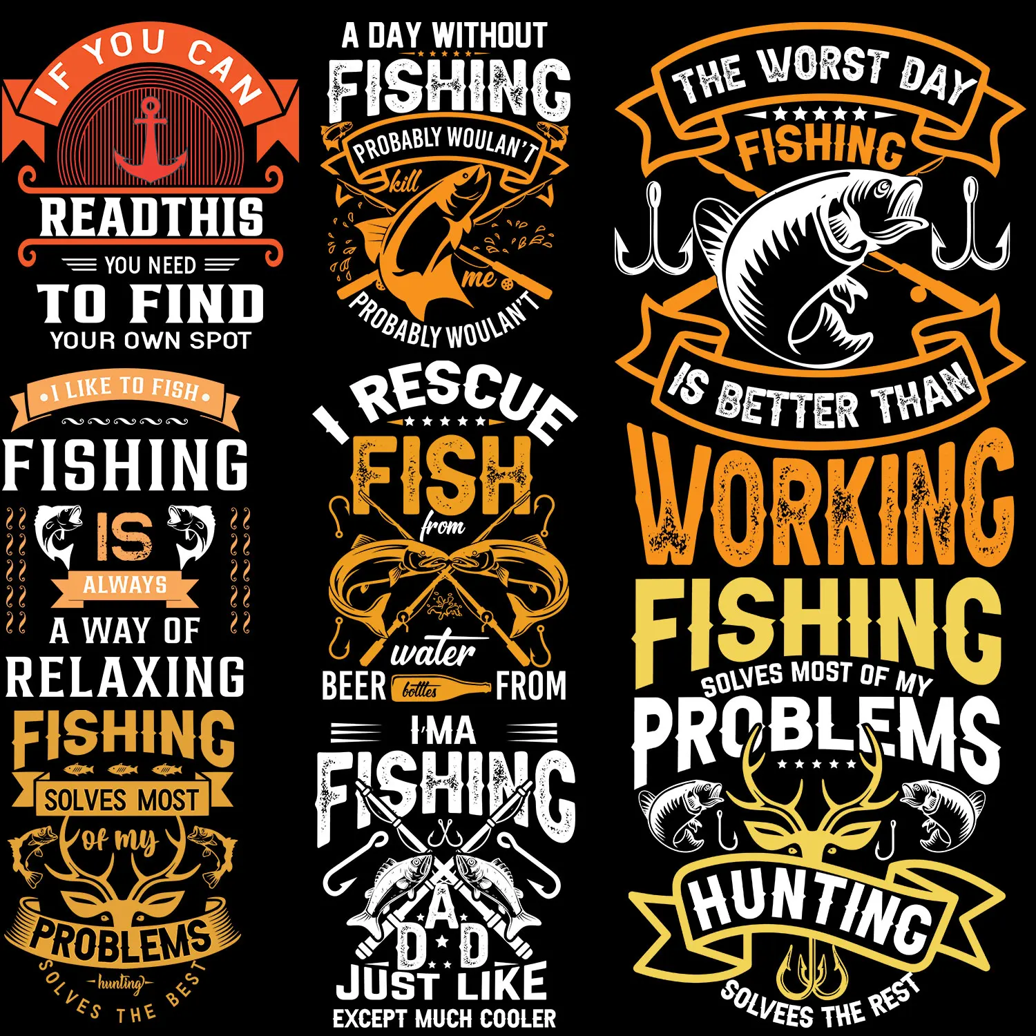 Text Sticker about Fishing Clothing Thermoadhesive Patches Iron-on Firm and Fadeless Washable DIY Decoration