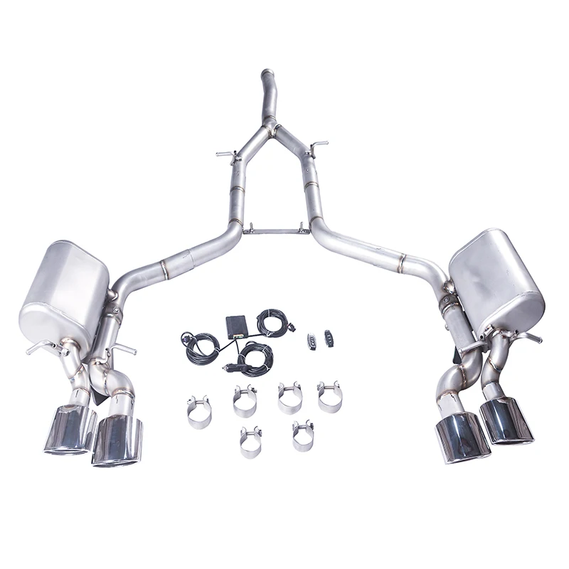 

【 Customized Product 】 Suitable for the exhaust system muffler of Mercedes-Benz C180, c200, w204, 1.8T, 2.0T catback with valves