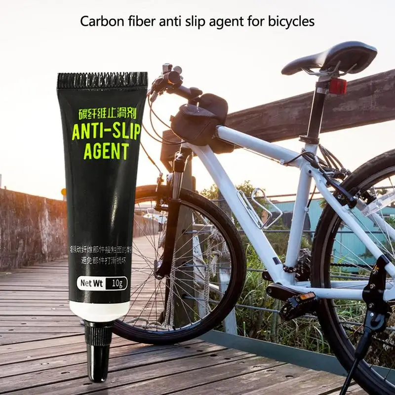 Tige de vélo en fibre de carbone coordonnante, tube de dégager de vélo de route et de montagne, graisse anti-ald, fournitures de vélo, 10ml