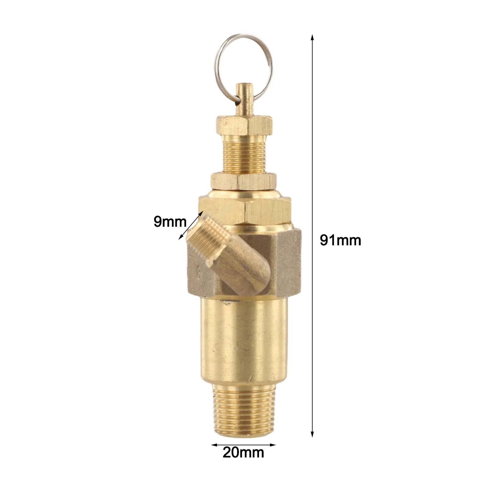 

For Air Compressor Pressure Regulator Valve Copper Made for Stable Pressure Regulation and Compatibility with Various Sizes