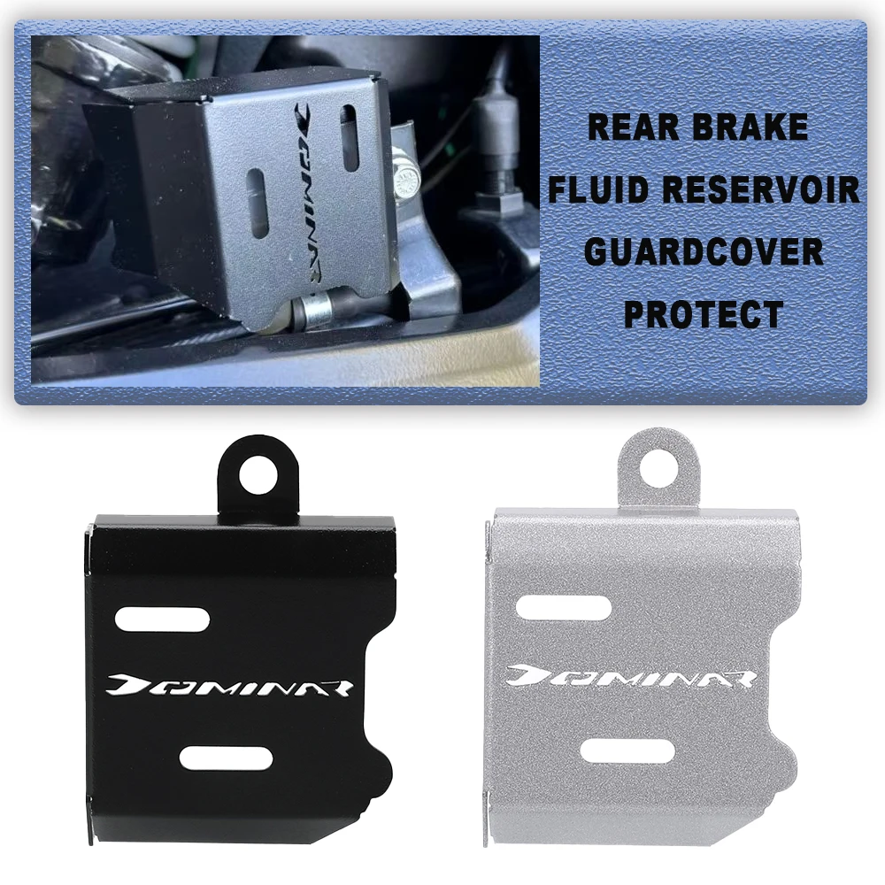 

2024 Front Rear Brake Fluid Reservoir Cap Guard For BAJAJ Dominar250 Dominar400 DOMINAR 250/400 2023 All Years Motorcycle Parts