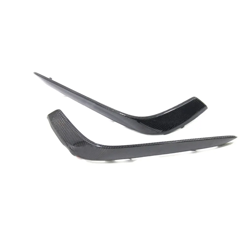 

Carbon Fiber for Mercedes Benz C Class W205 C63 AMG C200 C260 C300 Sedan Coupe 2015-2017 Car Front Bumper FogLamp Cover Trims