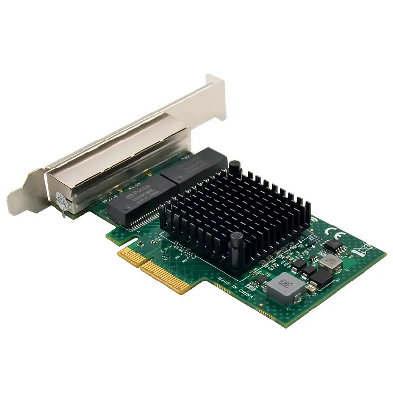 4-port server PCI-E Gigabit Ethernet card PCIE desktop computer BCM5719 soft router Synology