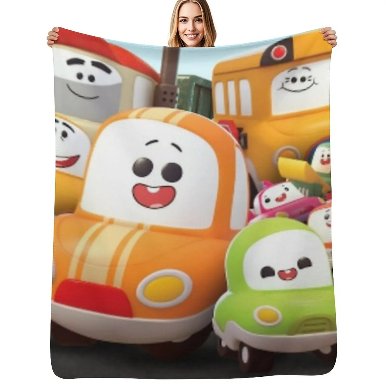 

Cory Carson and Friends Poster Throw Blanket Fluffy Cozy Throw Blanket for Home Decor