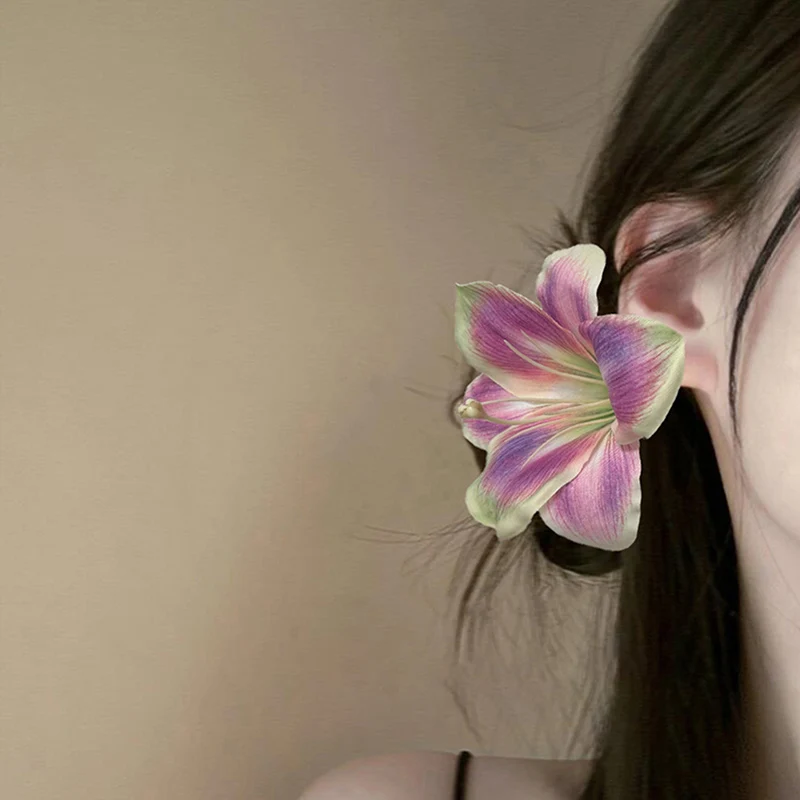 

Y2K New Summer Bohemia Flowers Samll Hair Clips Hawaii Bridal Flowers Hair Clips Hairpins Barrette For Wedding Hair Accessories