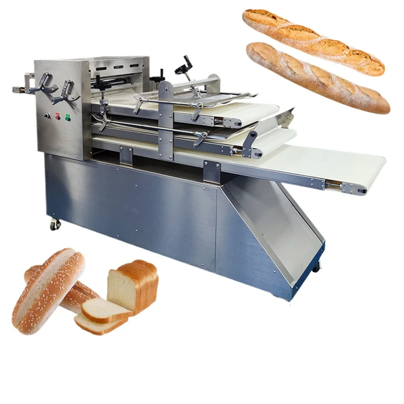 Continuous dough shaping machine toast baguette shaping machine loaf bread making