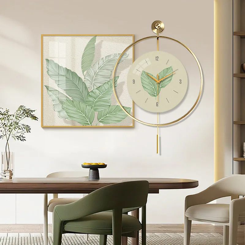 Creative Fashion Wall Clocks Design Restaurant Bedrooms Modern Big Size Clock Wall Living Room Reloj De Pared Room Decorations