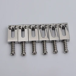 New 10.5MM Stainless Steel Modern Guitar Tremolo Bridge Saddles For Stratocaster  ST Electric Guitar