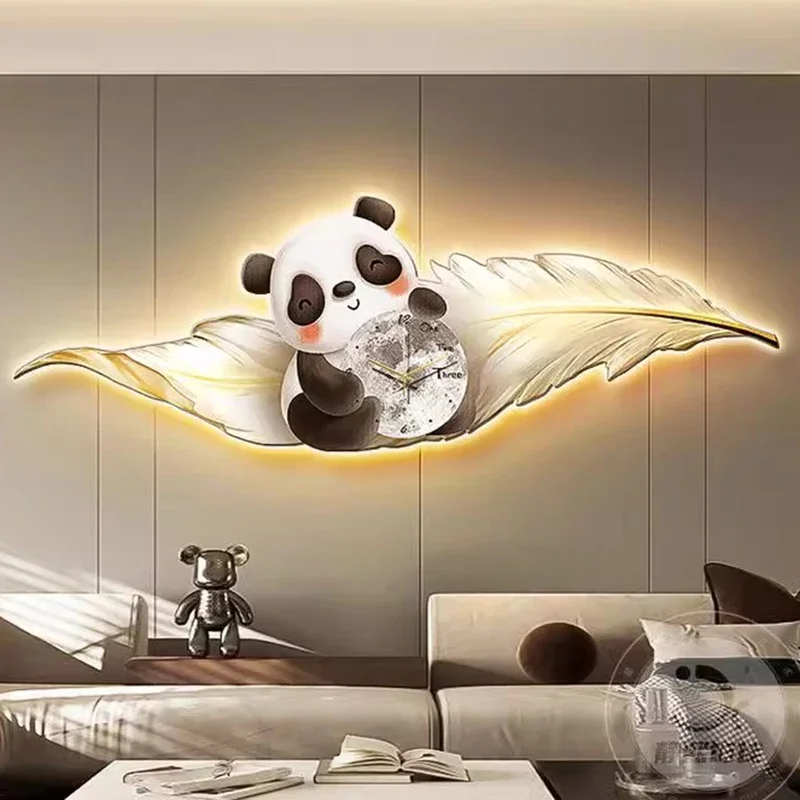 Luxury Led Creative Wall Watch Fashion Minimalist Nordic Restaurant Aesthetic Wall Clocks Art Minimalist Horloge Room Decoration