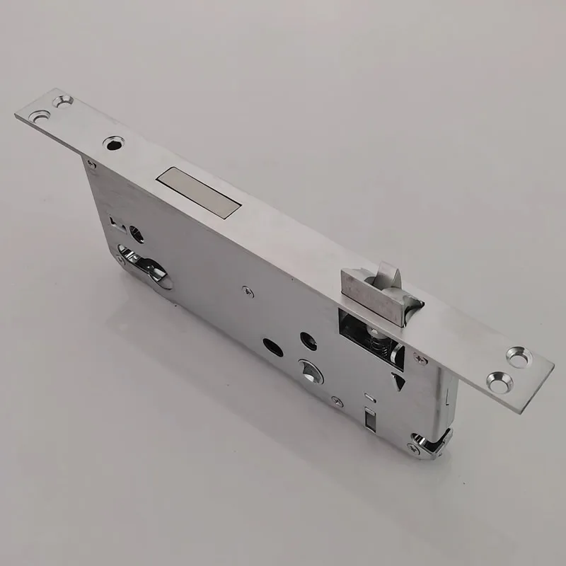 304 Stainless steel  door lock body  85x40 8545 5085 85x60 for Smart fingerprint hanlde lock Special size lift the handl to lock