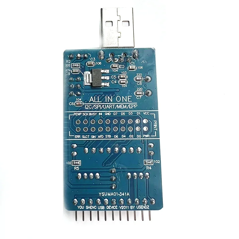 CH341A USB to SPI I2C IIC UART TTL ISP Serial Adapter Module EPP/MEM Converter For Serial Brush Debugging RS232 RS485