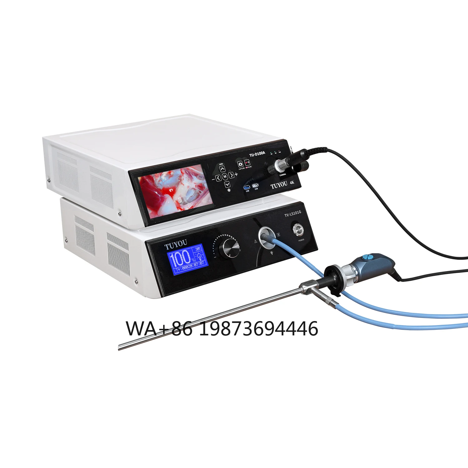 for Urology Cystoscope Ureteroscope Full Hd Cmos Sensor Medical Endoscope Portable Endoscope Tuyou Endoscopy videos