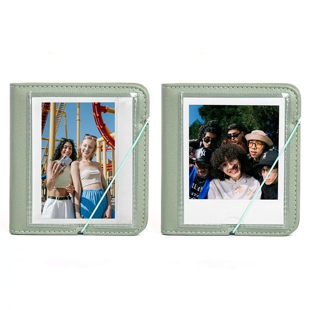 Álbum de fotos Universal de 28 bolsillos y 5 pulgadas de ancho Instax para Fujifilm Instax W400/W300, álbum de almacenamiento de imágenes con sello para cámara instantánea
