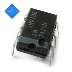 10pcs/lot LM741CN LM741C LM741 741CN DIP-8 In Stock