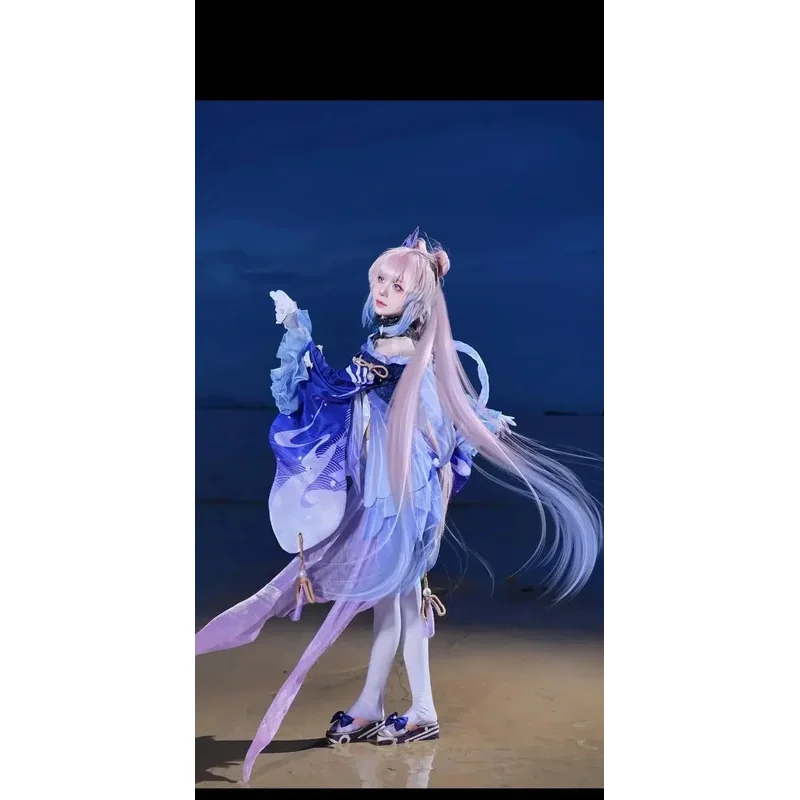 جينشين إمباكت سانجونوميا كوكومي أزياء تنكرية على الطراز الصيني مجموعة ملابس الهالوين أنيمي كون أحداث الأداء المسرحي