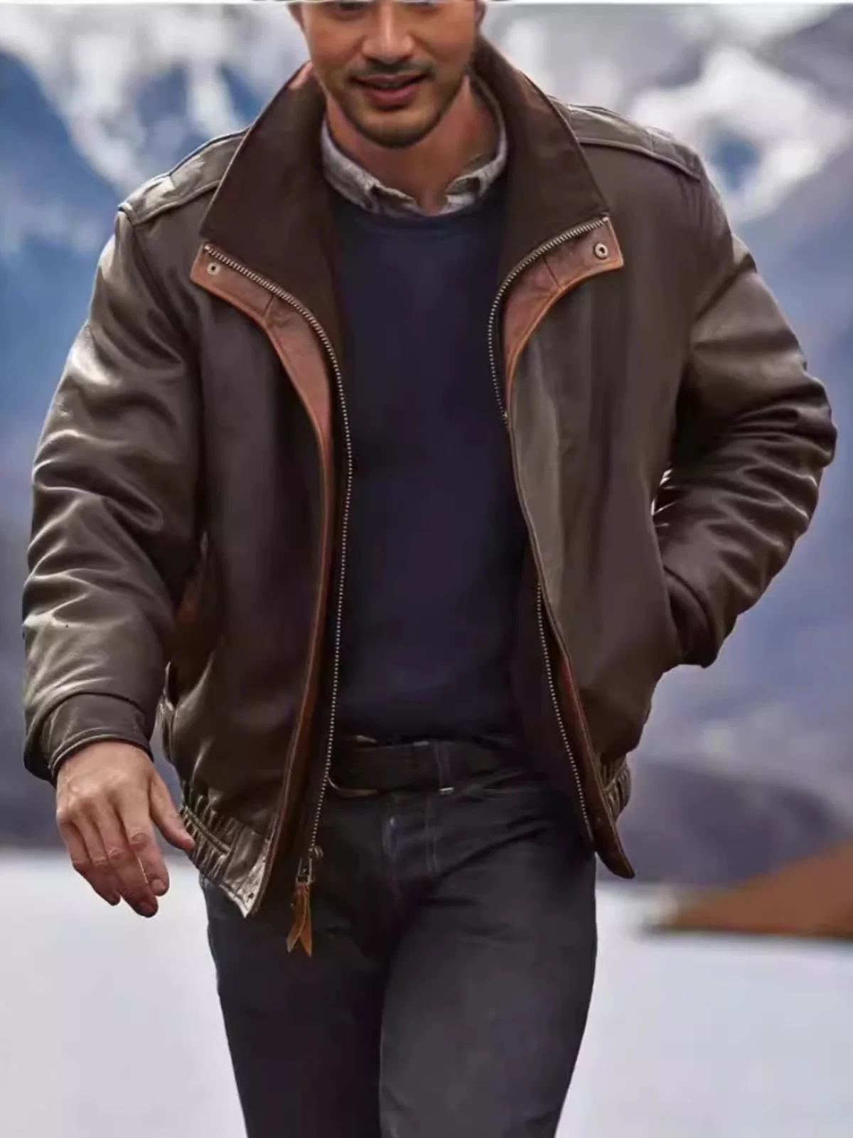 

Изысканная куртка-бомбер из искусственной кожи для независимых продавцов, свободного кроя, в деловом повседневном стиле, с капюшоном, стандартной длины, с рукавами.