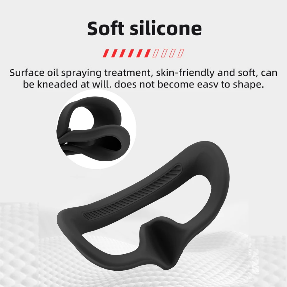 Eye Pad For DJI Avata Goggles 2 Silicone Face Shield Protective Case Anti-Light Leakage Goggles Face Shield For Drone Accessory