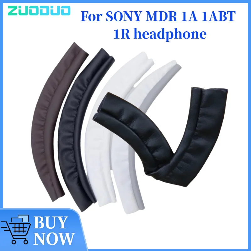 Replacement Protein Leather Headband Pad Kit for SONY MDR 1A 1ABT 1R Headphones Easy DIY Installation