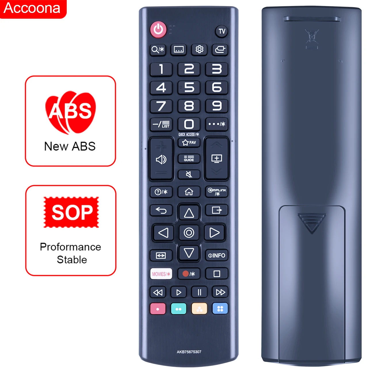 

Accoona Remote Control AKB75675307 Fits for TV
